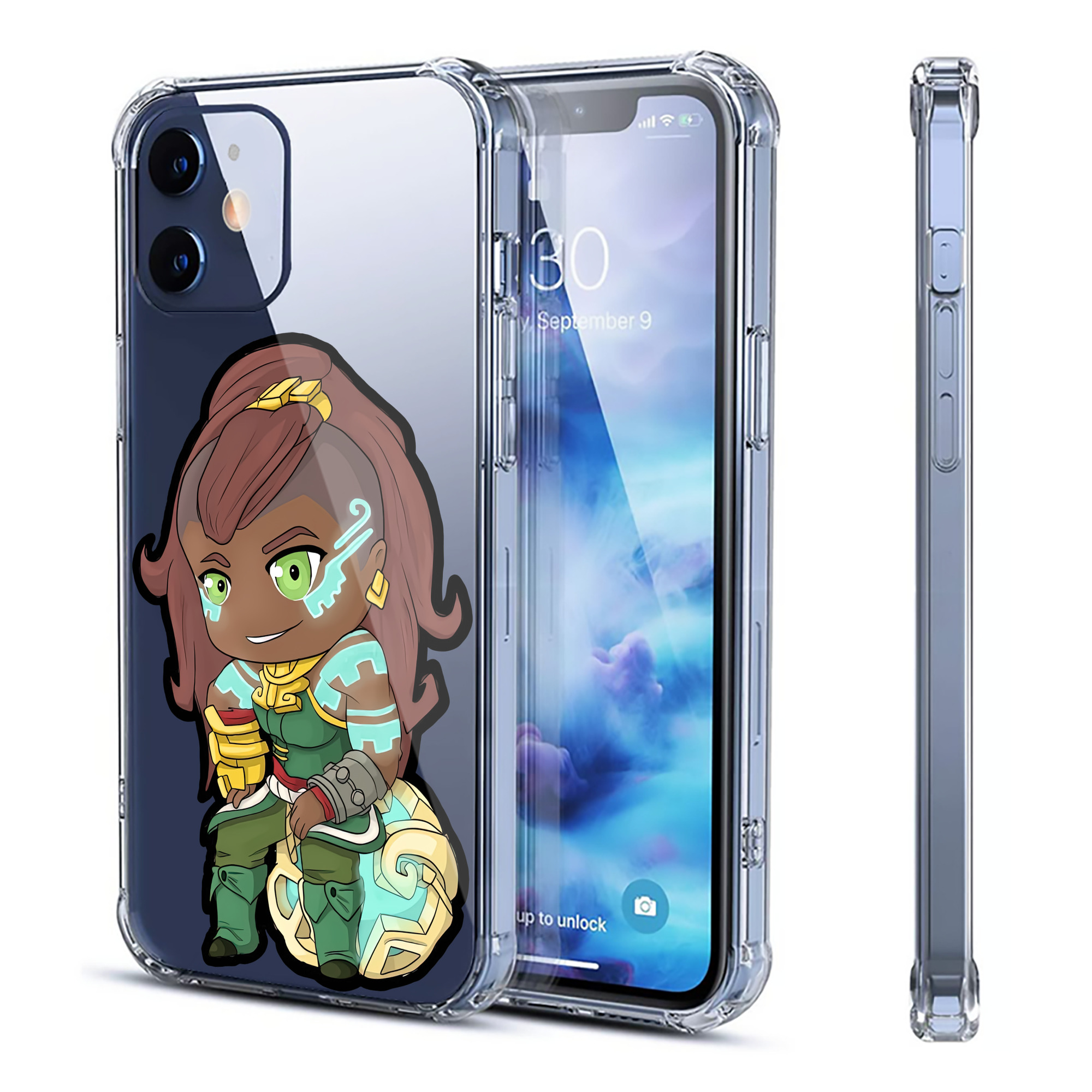 （画像用） リーグ・オブ・レジェンド League of Legends LOL 【iPhone 12シリーズ対応】透明スマホケース（クリアソフトケース）